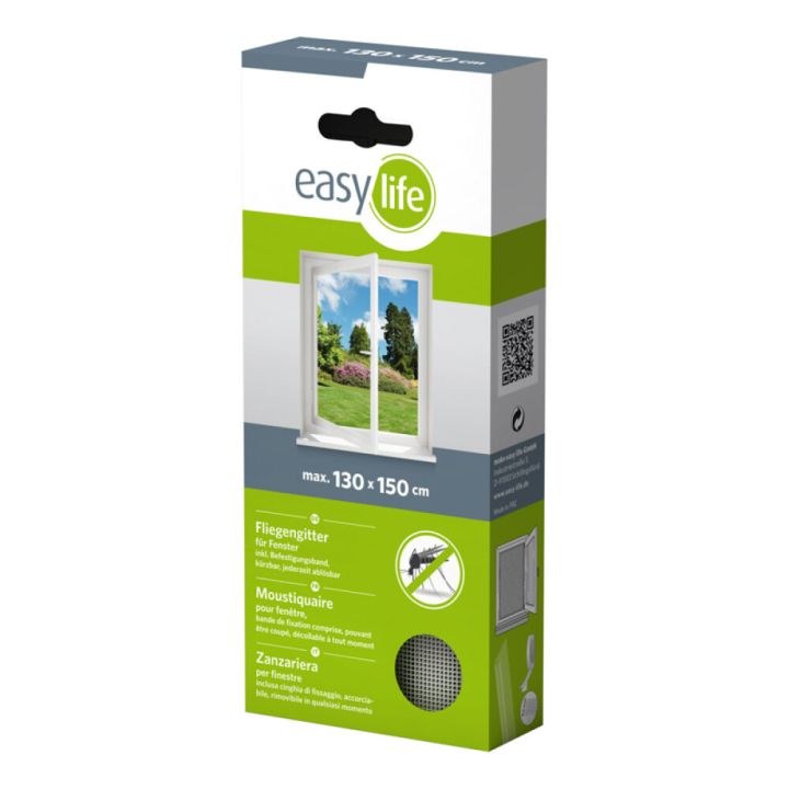 Putukavõrk aknale Easy Life Valge