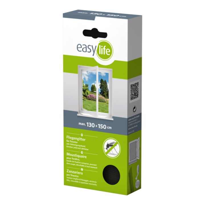 Putukavõrk aknale Easy Life Antratsiit