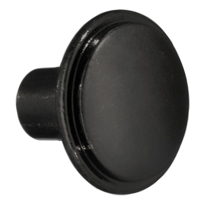 Mööblinupp Beslagsboden Tradition ø 30 mm mattmust