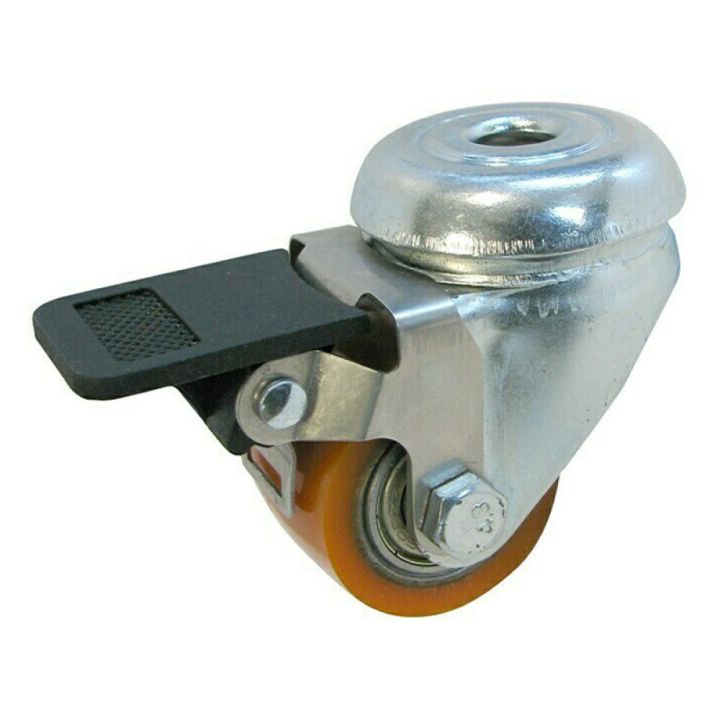 Ratas oranž Ø 35 mm lukustatav