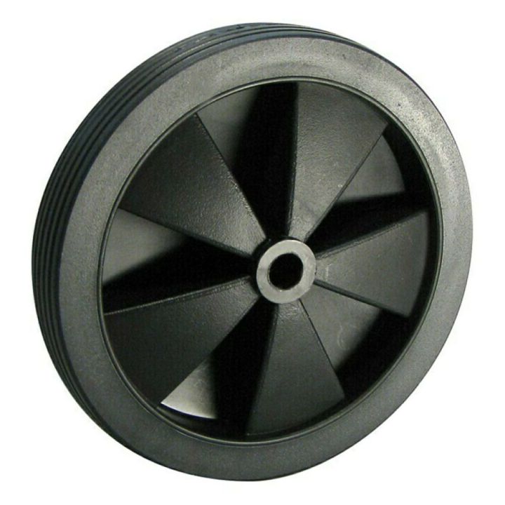 Ratas PVC must 130 x 20 mm