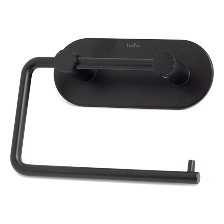 Tualettpaberihoidja Habo Plain must