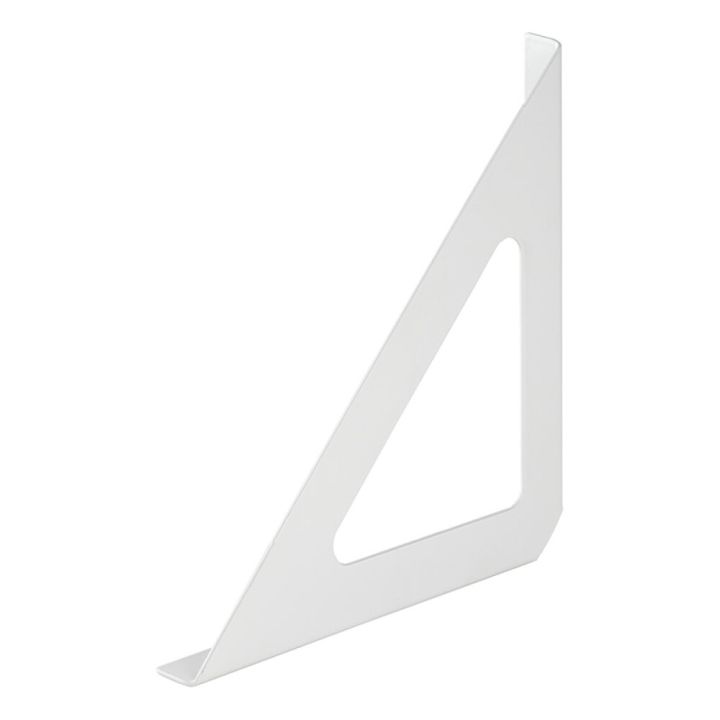 Riiulikandur Tri valge 190 x 190 x 18 mm