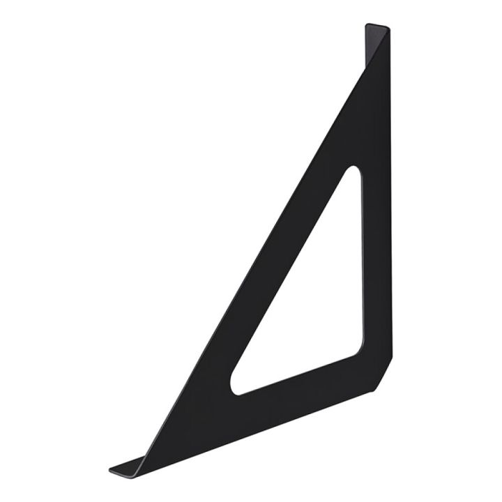 Riiulikandur Tri must 190 x 190 x 18 mm