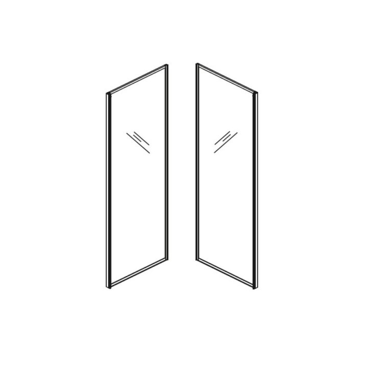 Tagaklaaside komplekt Camargue Skärgård 100 cm