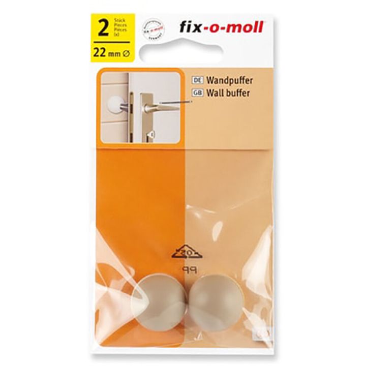 Uksestopper Fix-o-moll 22 mm beež