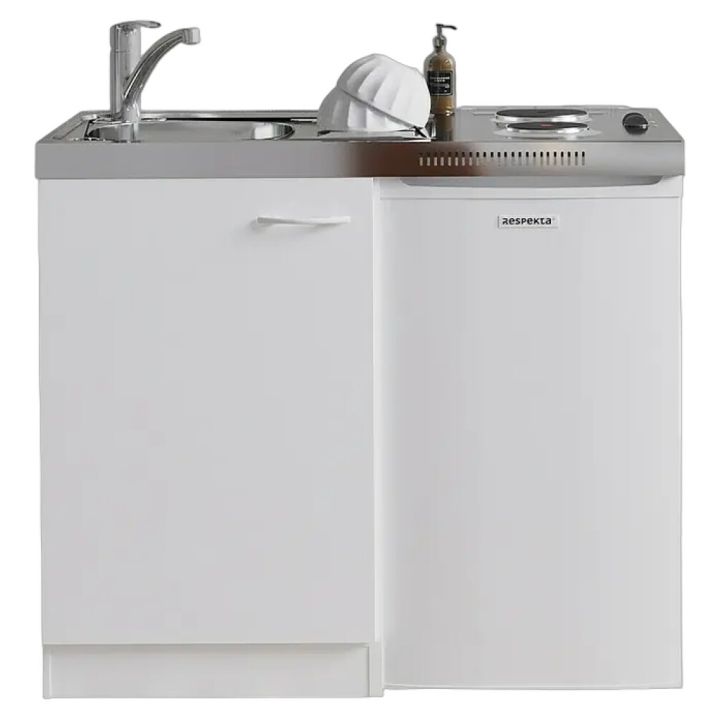 Miniköök Respekta valge 100 cm                          