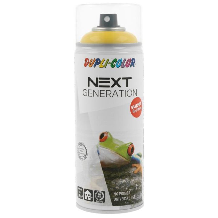 Aerosoolvärv Dupli-Color Next Generation 400 ml matt RAL1021 rape yellow