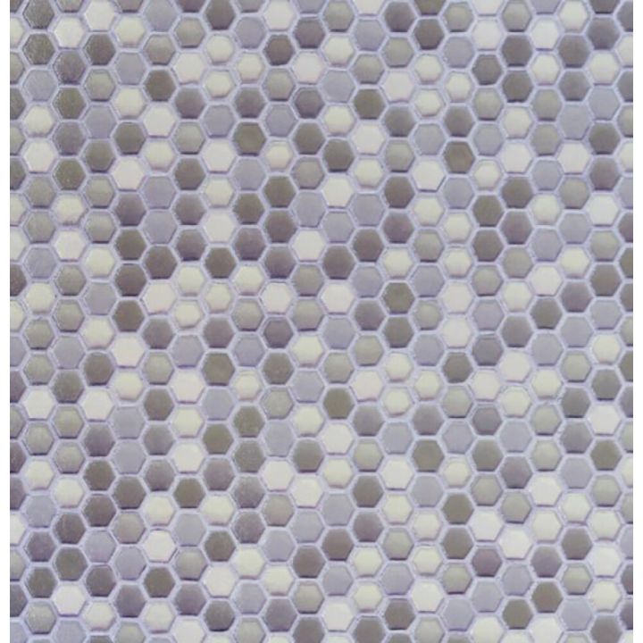 Niiskuskindel seinakate d-c-wall® Ceramics Xexagon Grau 67,5 cm x  4 m