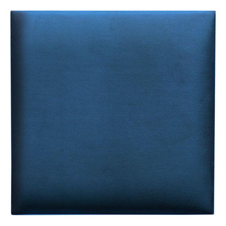 Polsterdatud seinapaneel Fllow Velvet 81 sinine 30 x 30 cm