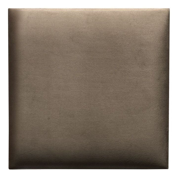 Polsterdatud seinapaneel Fllow Velvet 2209 Taupe 30 x 30 cm