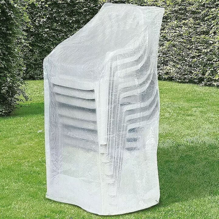 Aiamööbli kate virnastatavatele toolidele