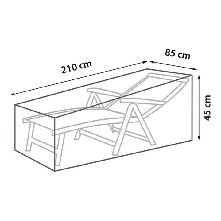 Mööblikate SunFun lamamistoolile 210 x 85 x 45 cm