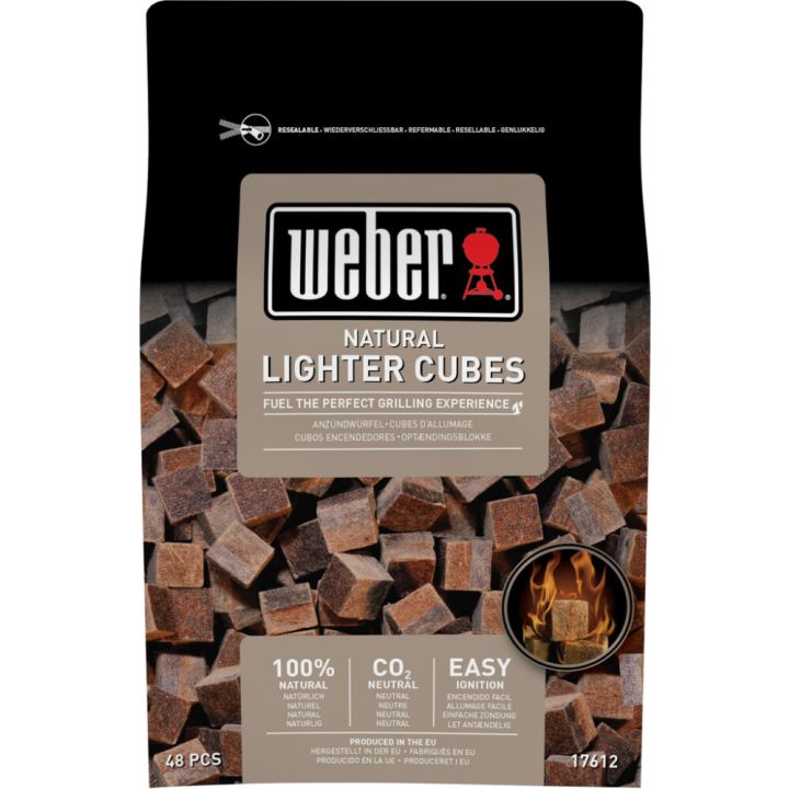 Süütekuubikud Weber Natural Lighter Cubes 48 tk