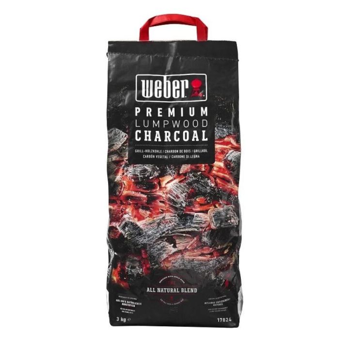 Grillsüsi Weber Premium Lumpwood Charcoal 3 kg