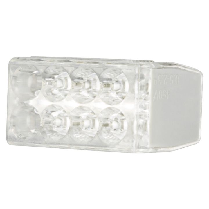 Pistikuklemm REV Ritter, 0,5–2,5 mm² – 8 ühendust, 5 tk