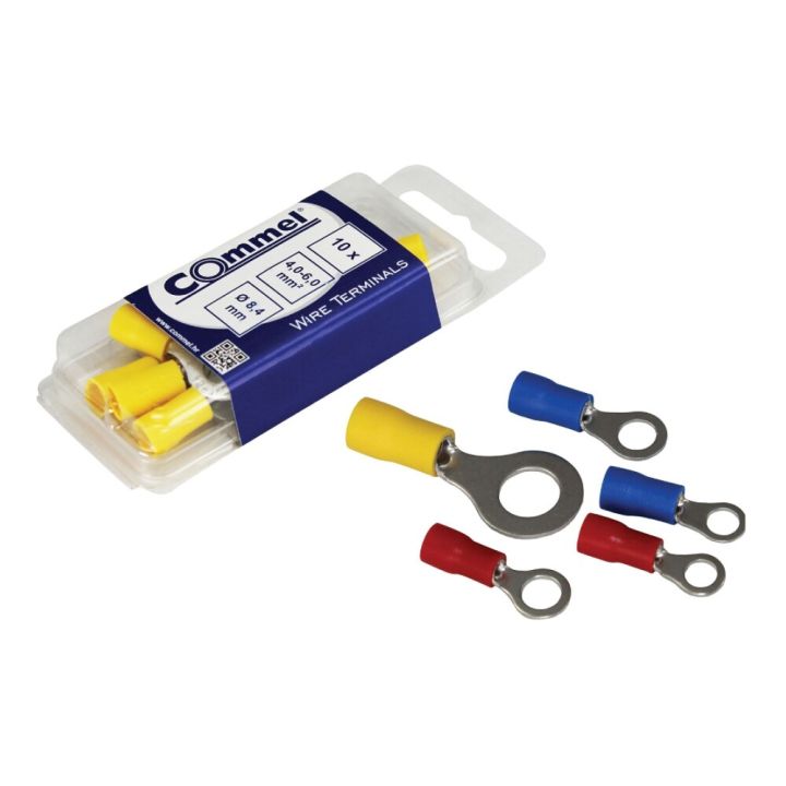 Juhtmeotsik ring Ø 8,4 mm 10 tk/pakk