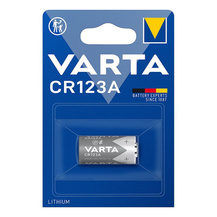 Patarei Varta Professional Lithium CR123A 1430 mAh 3 V