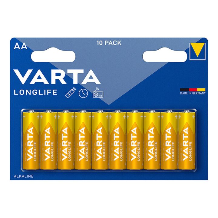 Patareid Varta Longlife AA 10 tk