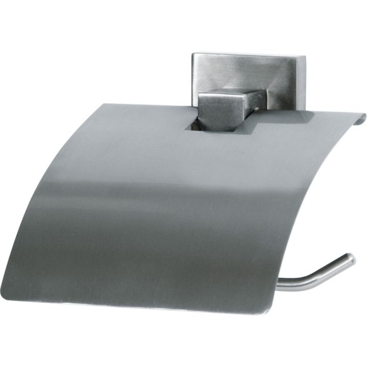 Tualettpaberihoidja Venus Nemo harjatud teras kattega