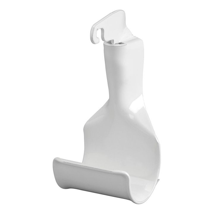 Riidepuutoru hoidik Elfa Lumi valge 43 x 77 mm