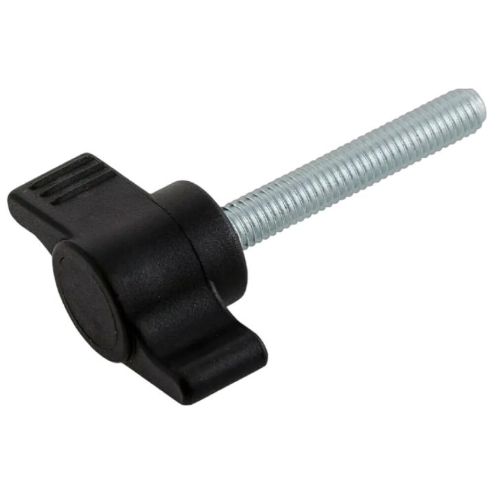 Liblikkruvi Suki must M6 x 18 mm