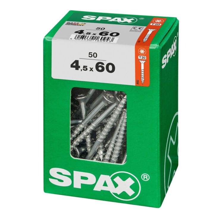 Peitpeakruvi Spax 4,5 x 60 mm