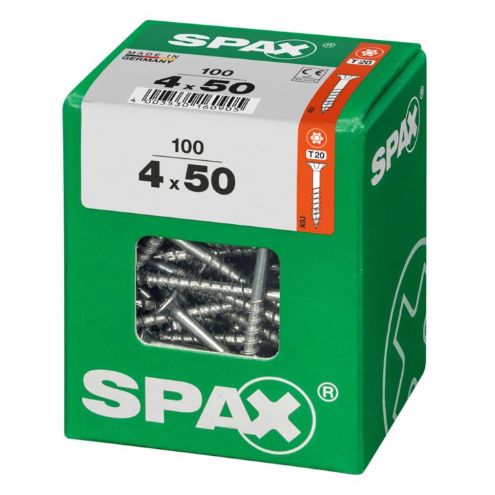Peitpeakruvi Spax 4 x 50 mm