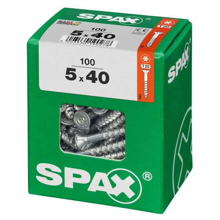 Peitpeakruvi Spax 5 x 40 mm