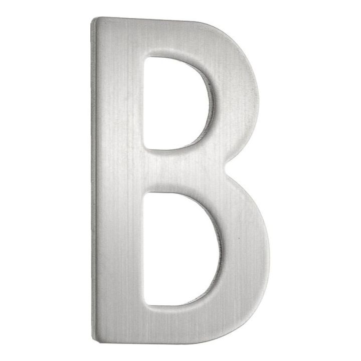Postkasti täht Beslagsboden B harjatud roostevaba teras