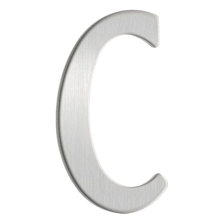 Postkasti täht Beslagsboden C harjatud roostevaba teras