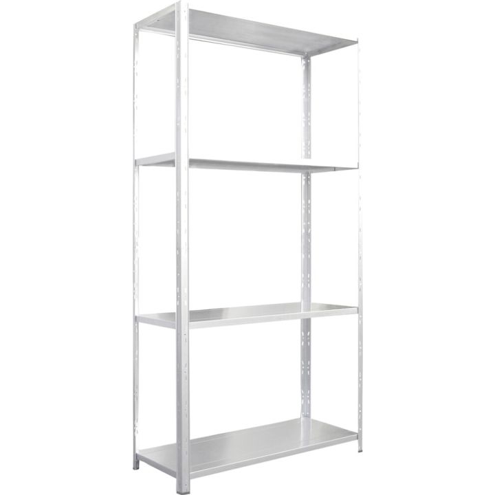 Metallriiul Regalux 160 x 84 x 30 cm, valge