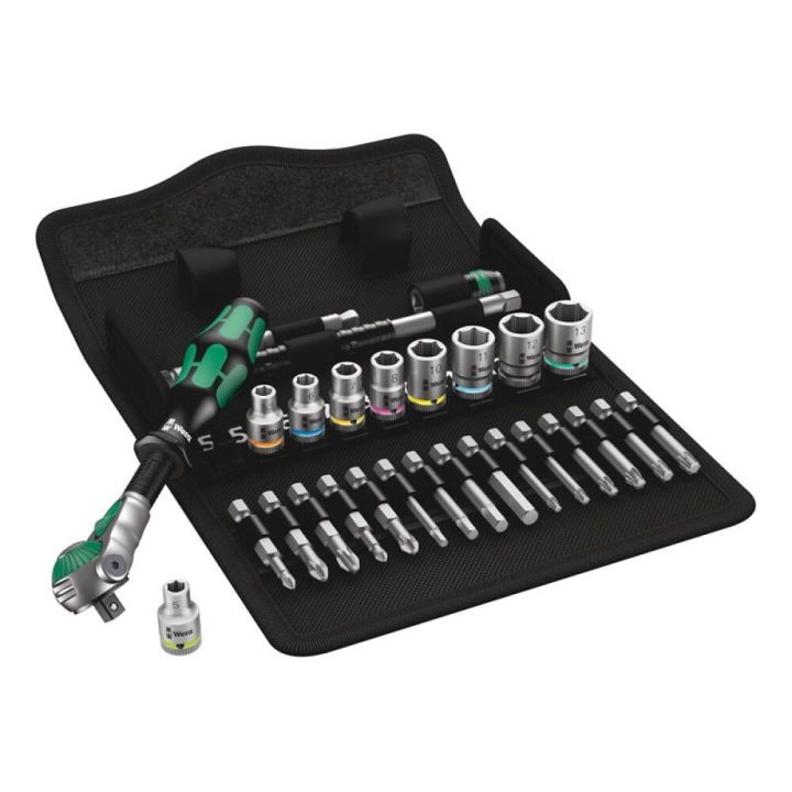 Tarvikute komplekt Wera Zyklop 8100 SA 6, 28-osaline
