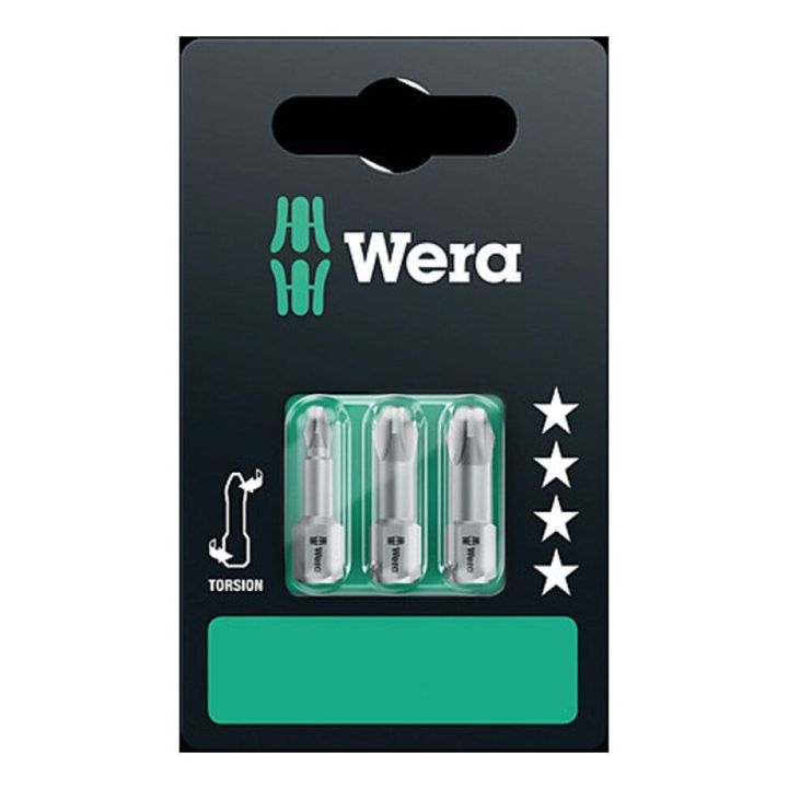 Kruvikeeraja otsikute komplekt Wera PH, 3 tk