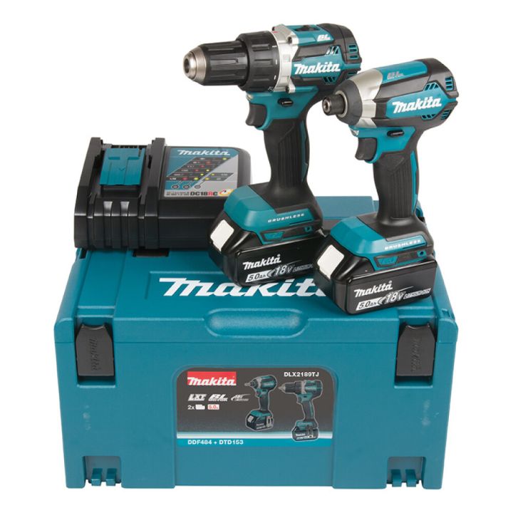 Akutööriistade komplekt Makita Combokit DLX2189TJ, 18 V + 2 x 5 Ah