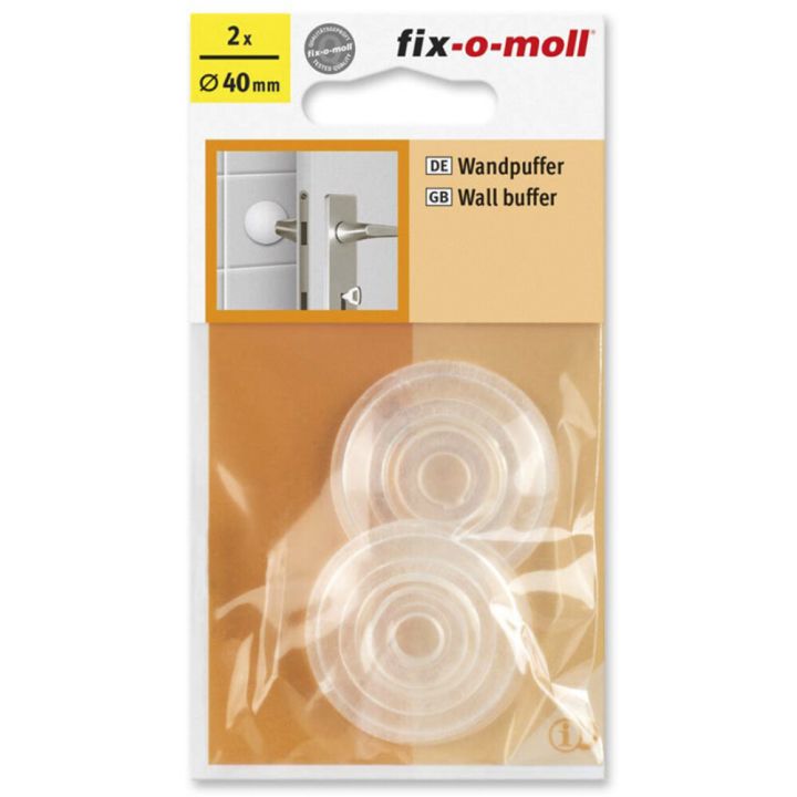 Uksestopper Fix-o-moll läbipaistev