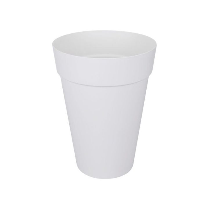 Lillepott Loft kõrge Ø 42 cm, valge