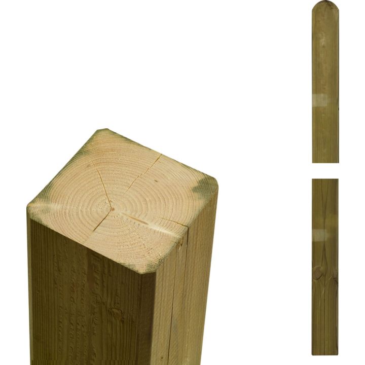 Puitpost 6,8 x 6,8 x 268 cm