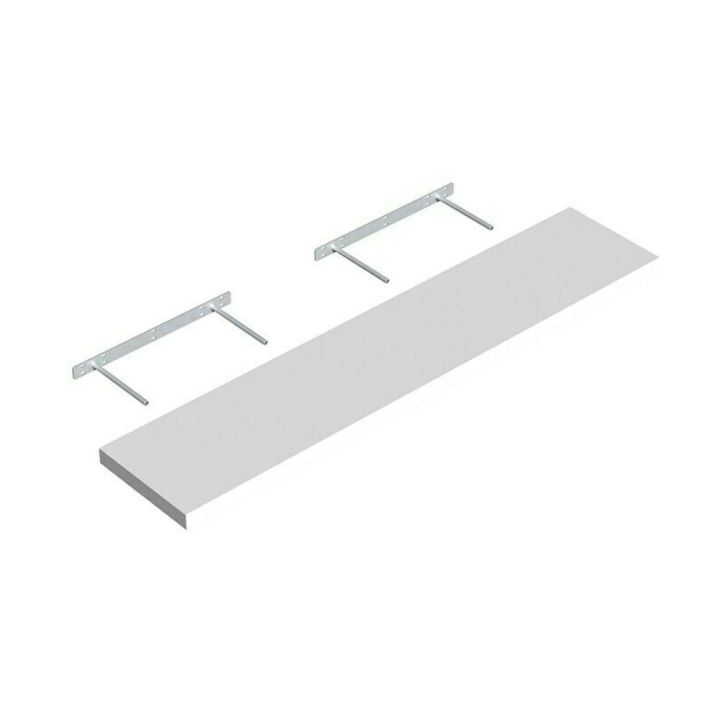Seinariiul Regalux XL4 valge 118 x 24 x 3,8 cm