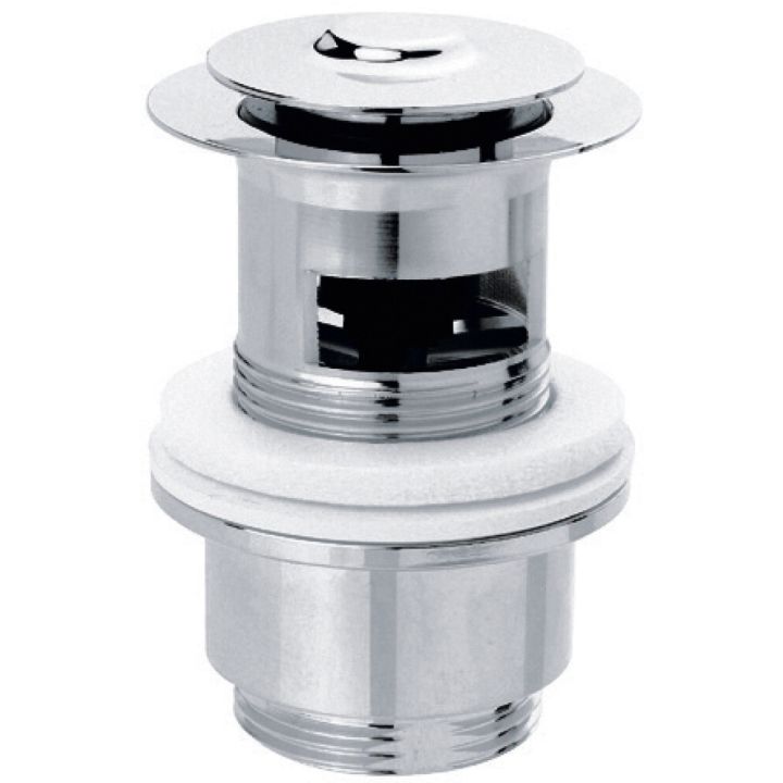 Põhjaventiil klapiga Syros 1¼″ kroomitud
