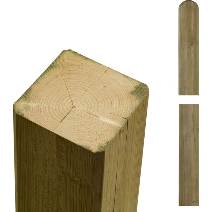 Puitpost 6,8 x 6,8 x 148 cm