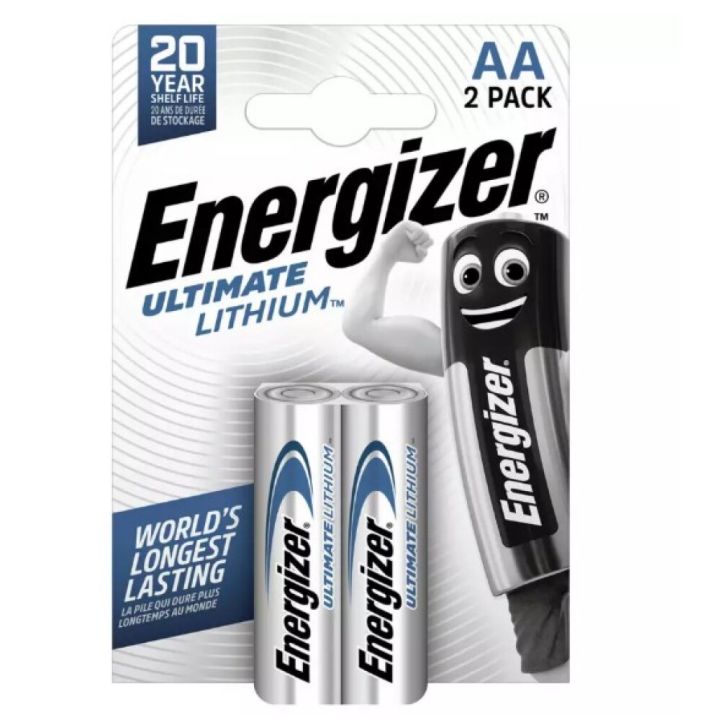 Patareid Energizer Ultimate Lithium AA L91 – 2 tk