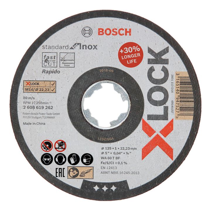 Lõikeketas Bosch X-LOCK Standard for Inox