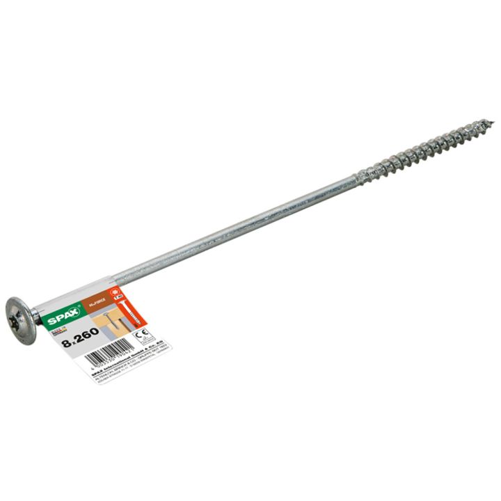Konstruktsioonikruvi Spax HI.Force 8 x 260 mm