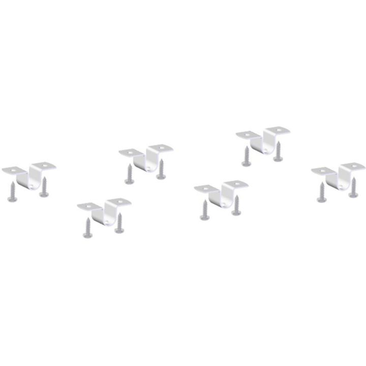 Liigend ja kruvi Lundbergs 6 tk valge