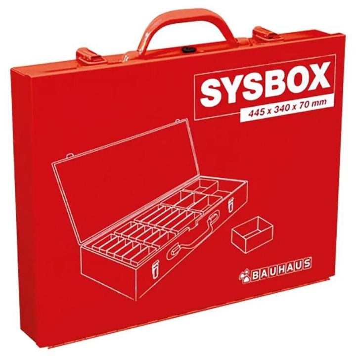 Tööriistakast Sysbox BAUHAUS 445 x 340 x 70 mm