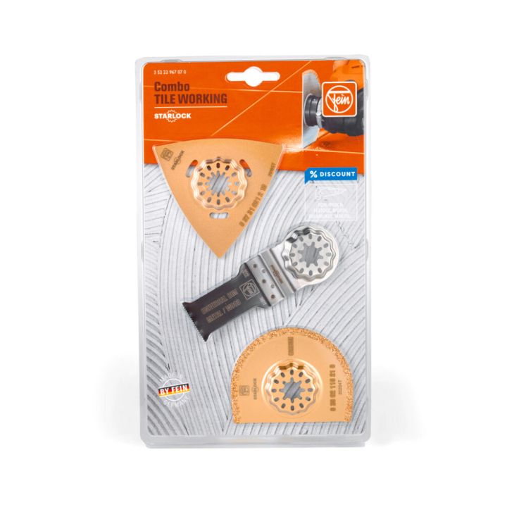 Terade komplekt Fein Starlock plaatidele 3 tk