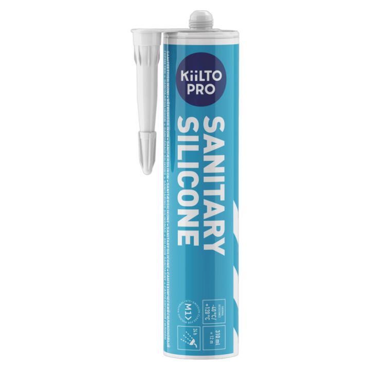 Sanitaarsilikoon Kiilto Pro 31 Värvitu