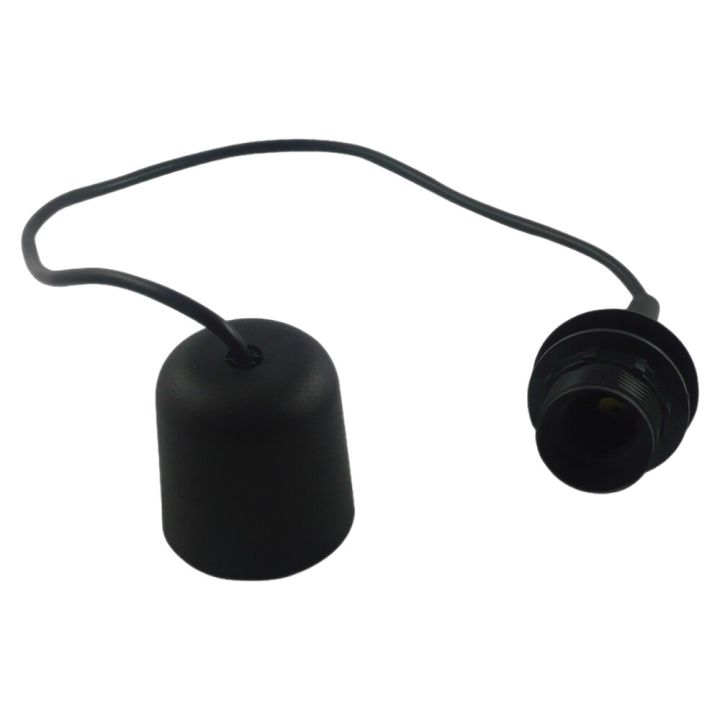 Valgustite riputusjuhe REV Ritter E27 must 70 cm