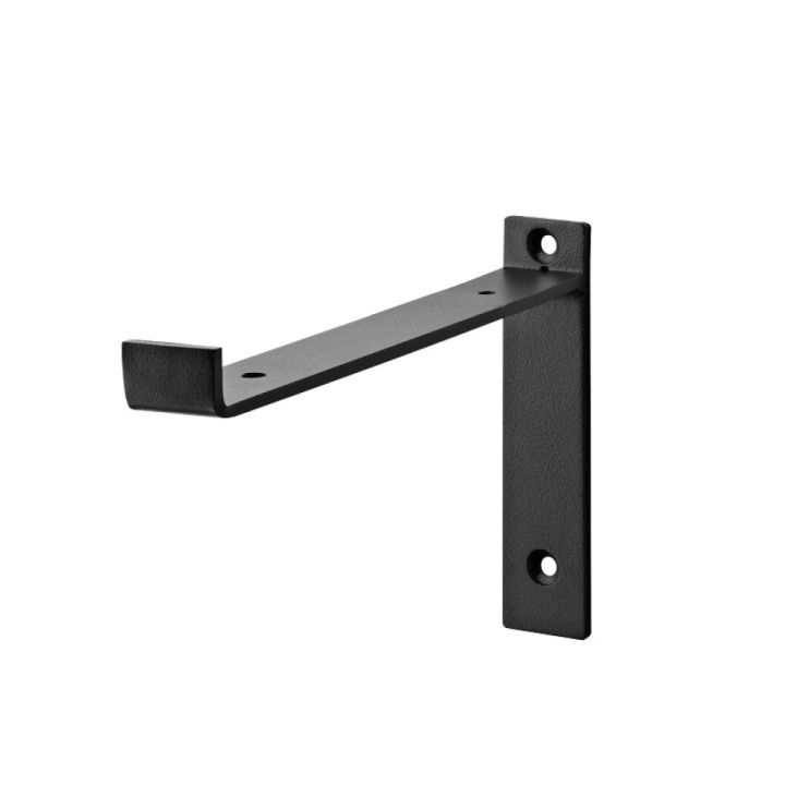 Riiulikandur Lip must 208 x 130 x 30 mm